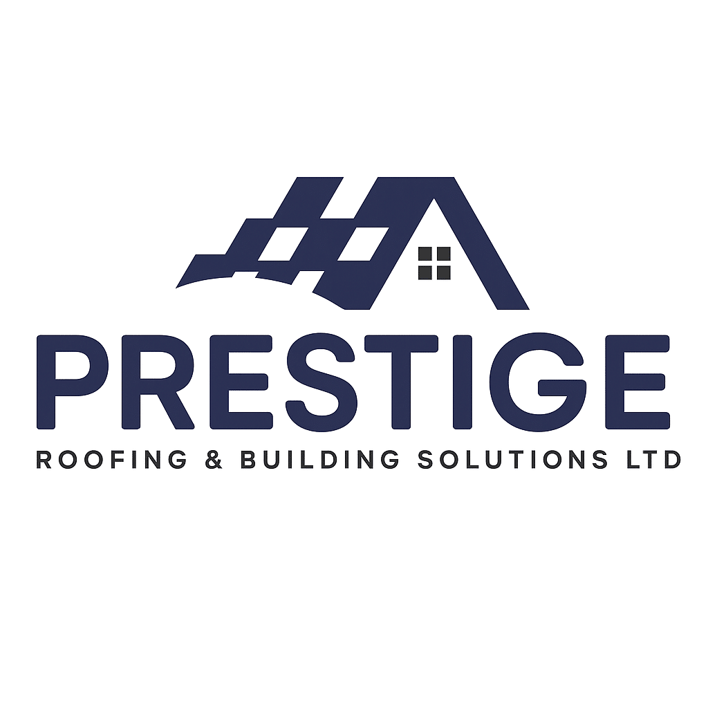prestige roofing and building solutions ltd logo upscaled transparent